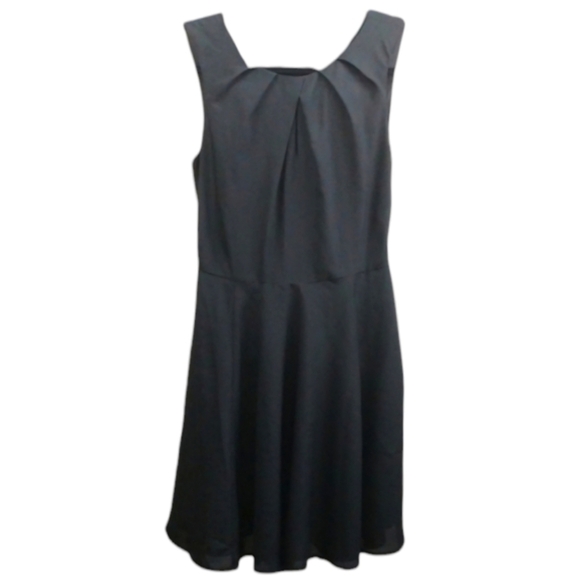 Express Fit and Flare Little Black Dress - Picture 3 of 9